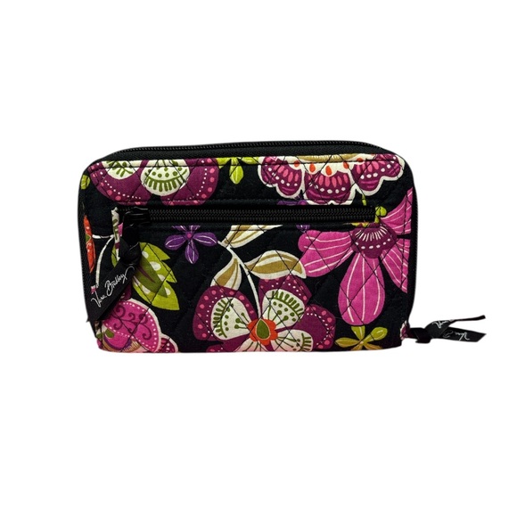 Vera Bradley Turn Lock Wallet Clutch "Pirouette Pink" Retired Pattern NWOT! - Picture 2 of 7